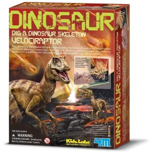 4M Ausgrabungsset für Velociraptor