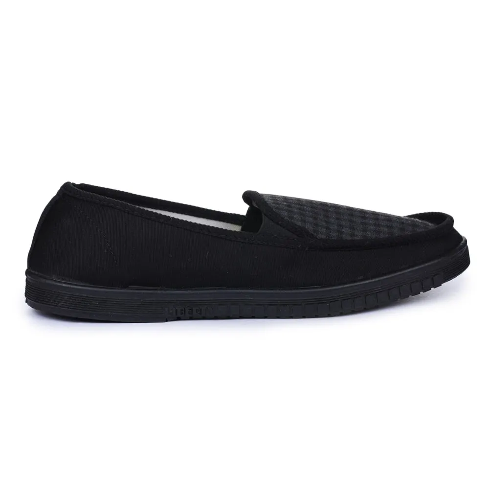 A-HA Schwarze lässige Schnürsenkellose Schuhe Für Herren WALKER-E Von Liberty