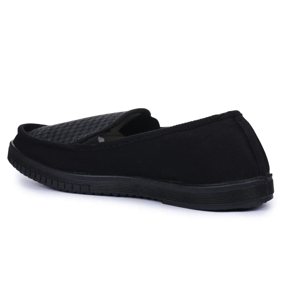A-HA Schwarze lässige Schnürsenkellose Schuhe Für Herren WALKER-E Von Liberty
