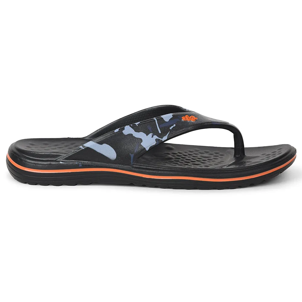 A-HA Schwarze Bequeme Hausschuhe Für Herren BEACHTIM51 Von Liberty