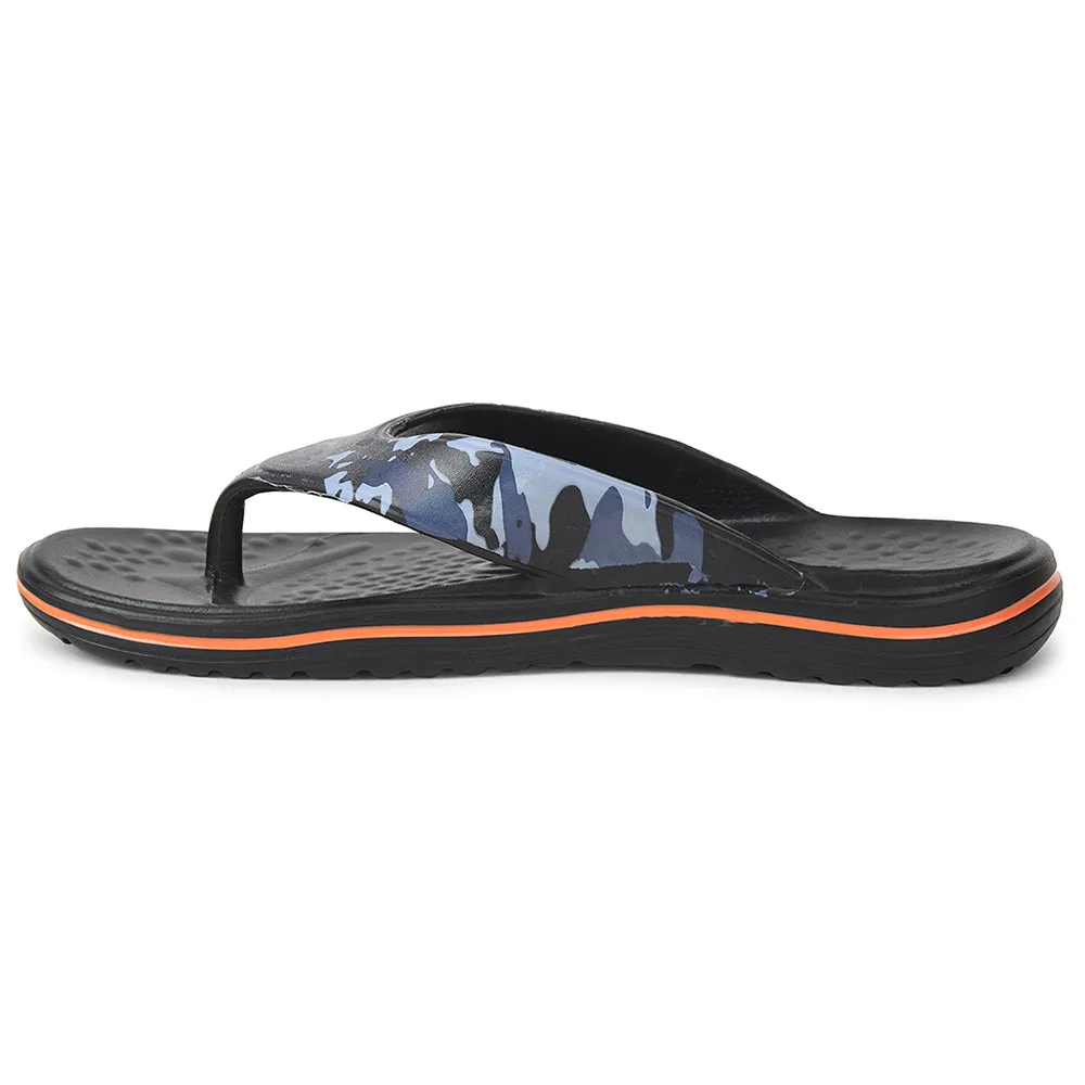 A-HA Schwarze Bequeme Hausschuhe Für Herren BEACHTIM51 Von Liberty