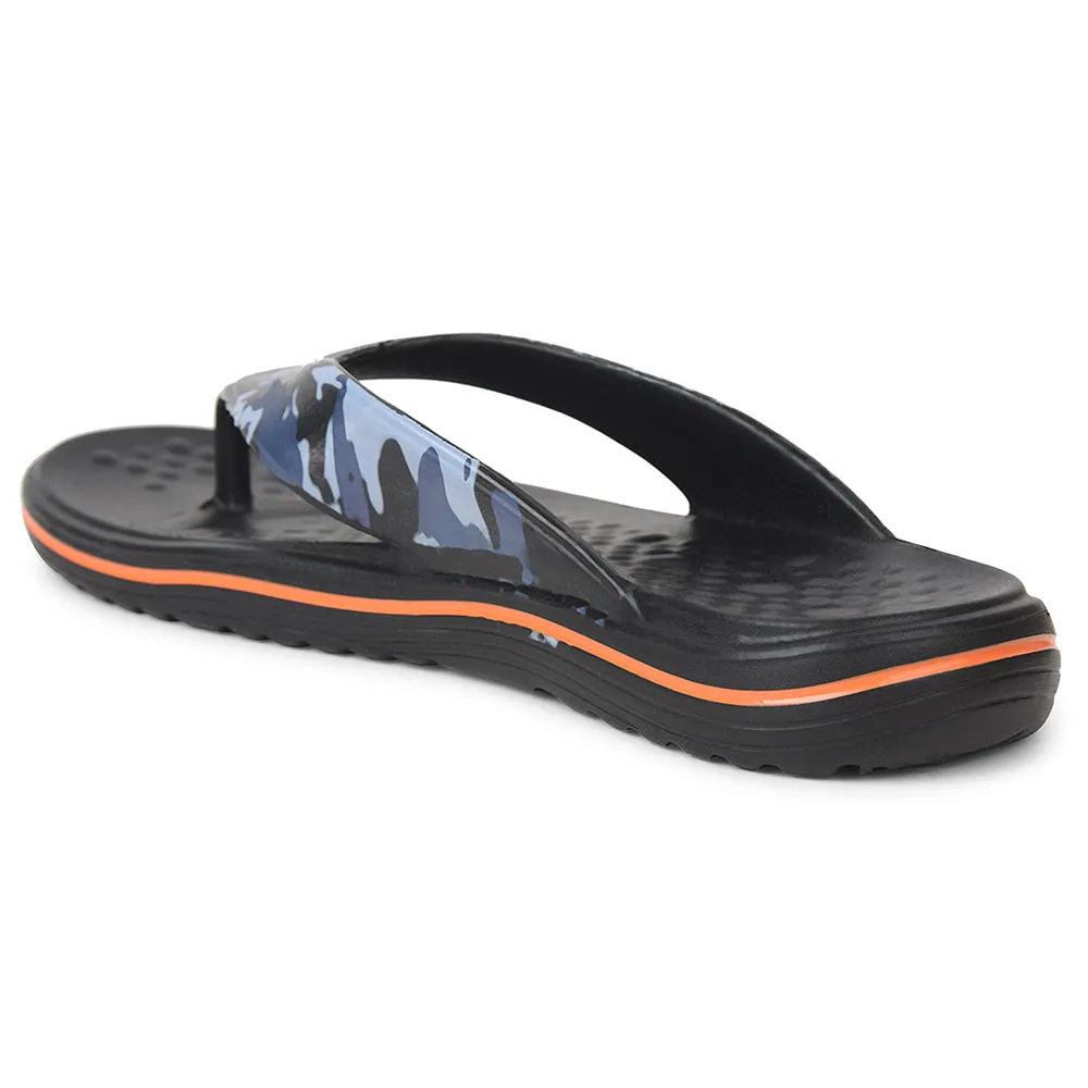 A-HA Schwarze Bequeme Hausschuhe Für Herren BEACHTIM51 Von Liberty