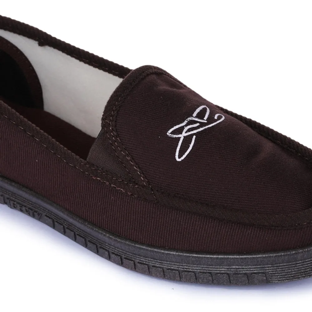 A-HA Braune lässige Schnürschuhe für Herren WALKER-E von Liberty