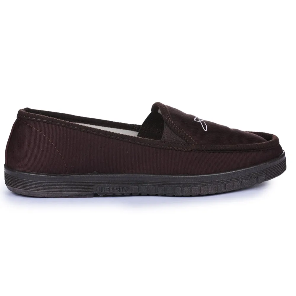 A-HA Braune lässige Schnürschuhe für Herren WALKER-E von Liberty