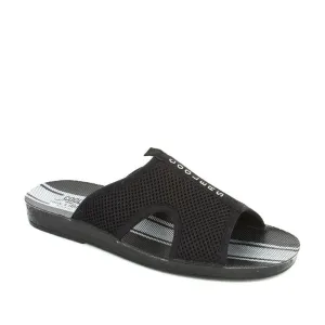 A-HA Von Liberty PLATY Herren Casual Schwarzer Pantoffel