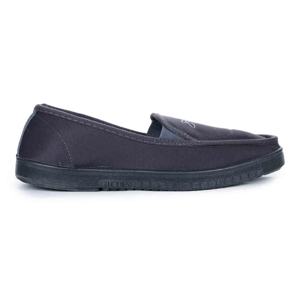 A-HA Graue Casual Schnürsenkellose Schuhe Für Herren WALKER-E Von Liberty