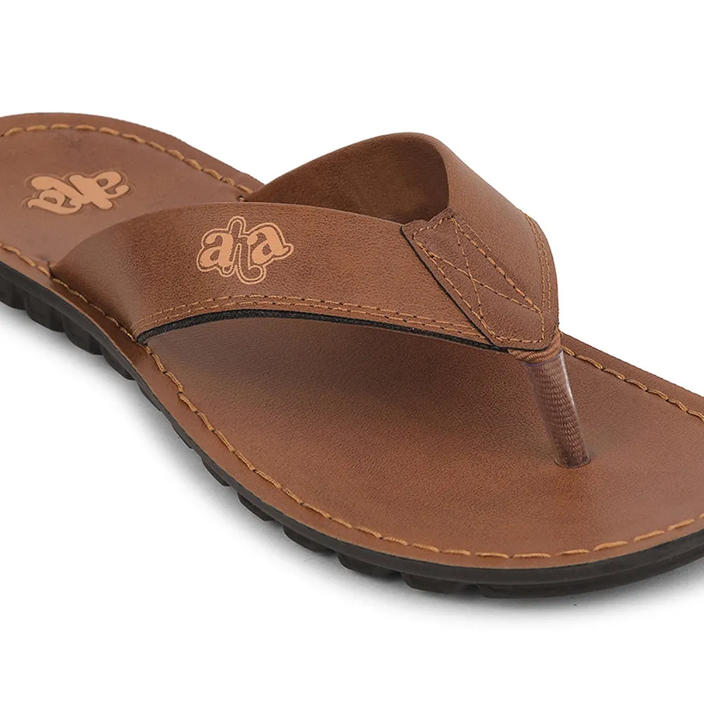 A-HA Brauner Freizeit-Hausschuh Für Herren 2137-51 Von Liberty
