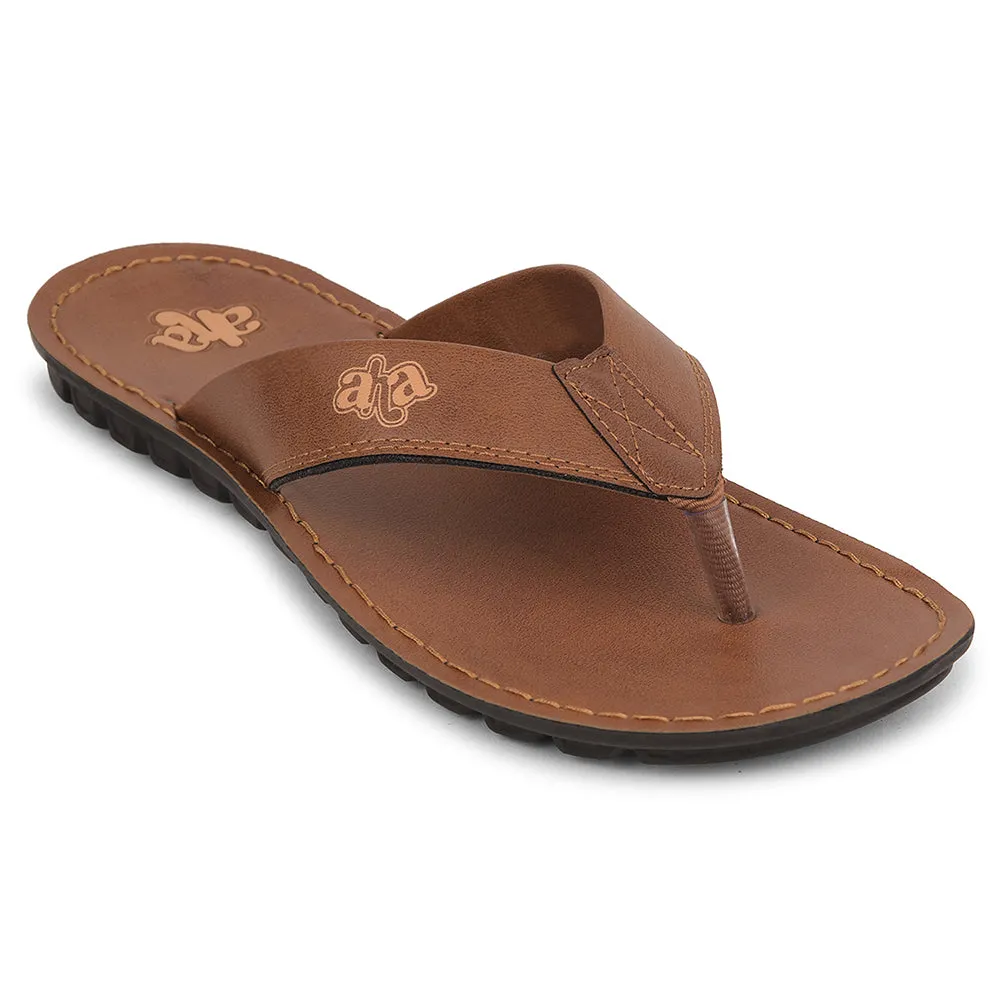 A-HA Brauner Freizeit-Hausschuh Für Herren 2137-51 Von Liberty