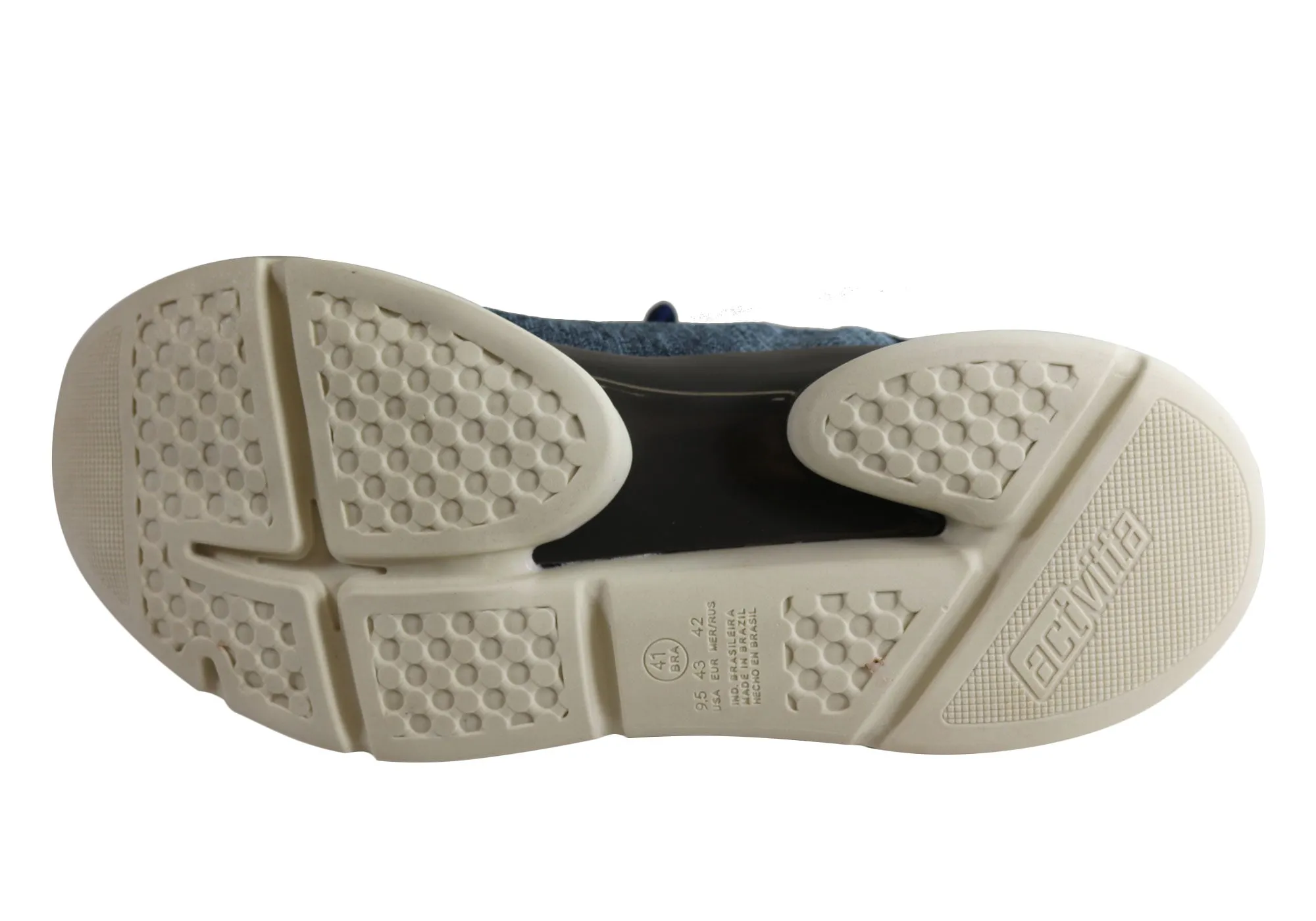 Actvitta Delta Herren Bequeme Schuhe mit Polsterung für aktive Nutzung, hergestellt in Brasilien, Actvitta Schuhe