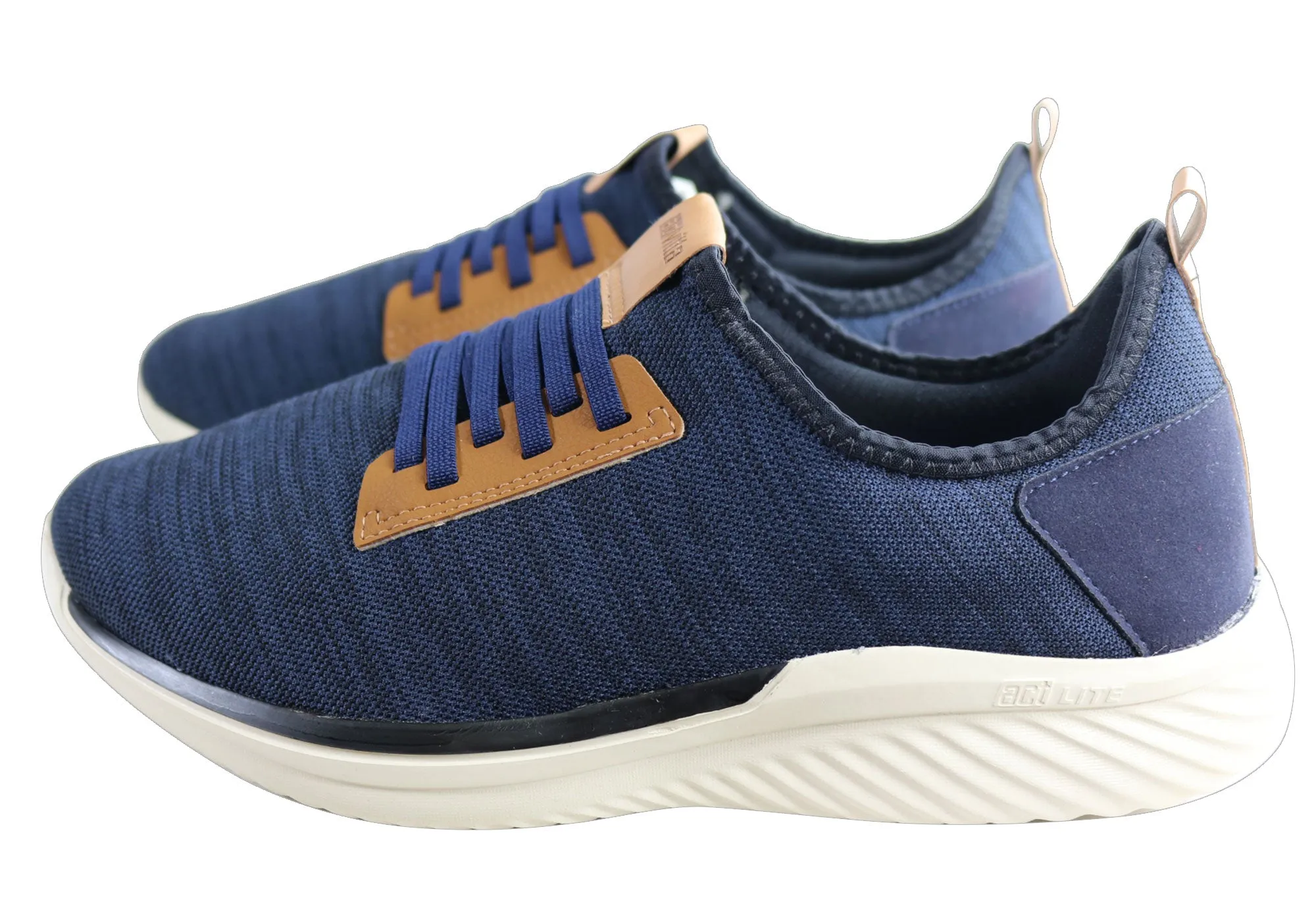 Actvitta Edison Herren Bequeme Gepolsterte Schlupf-Aktivschuhe Actvitta Schuhe
