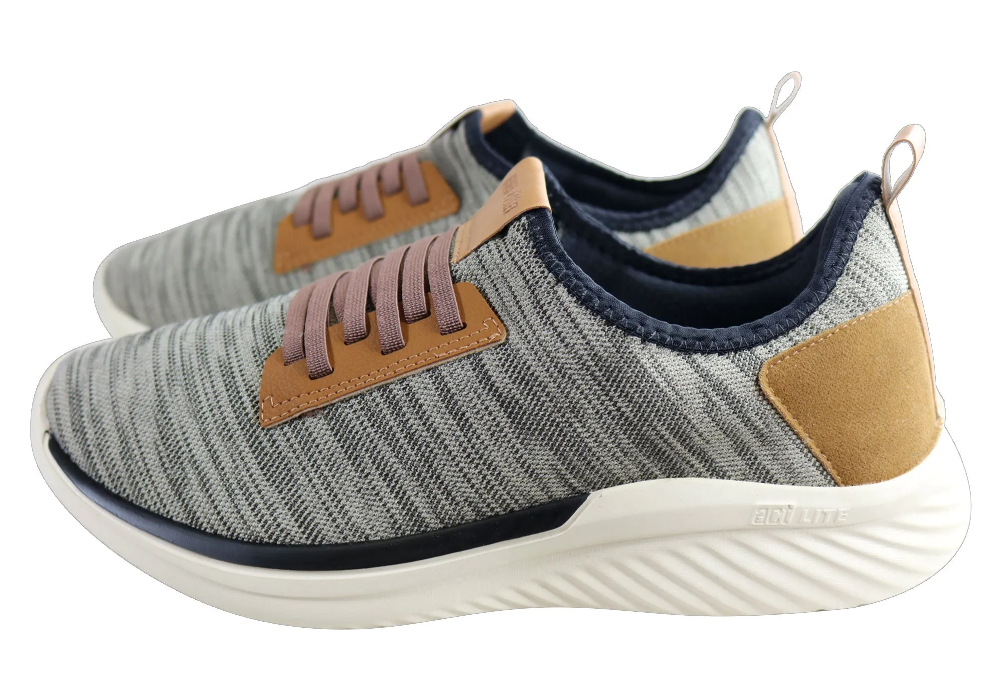 Actvitta Edison Herren Bequeme Gepolsterte Schlupf-Aktivschuhe Actvitta Schuhe