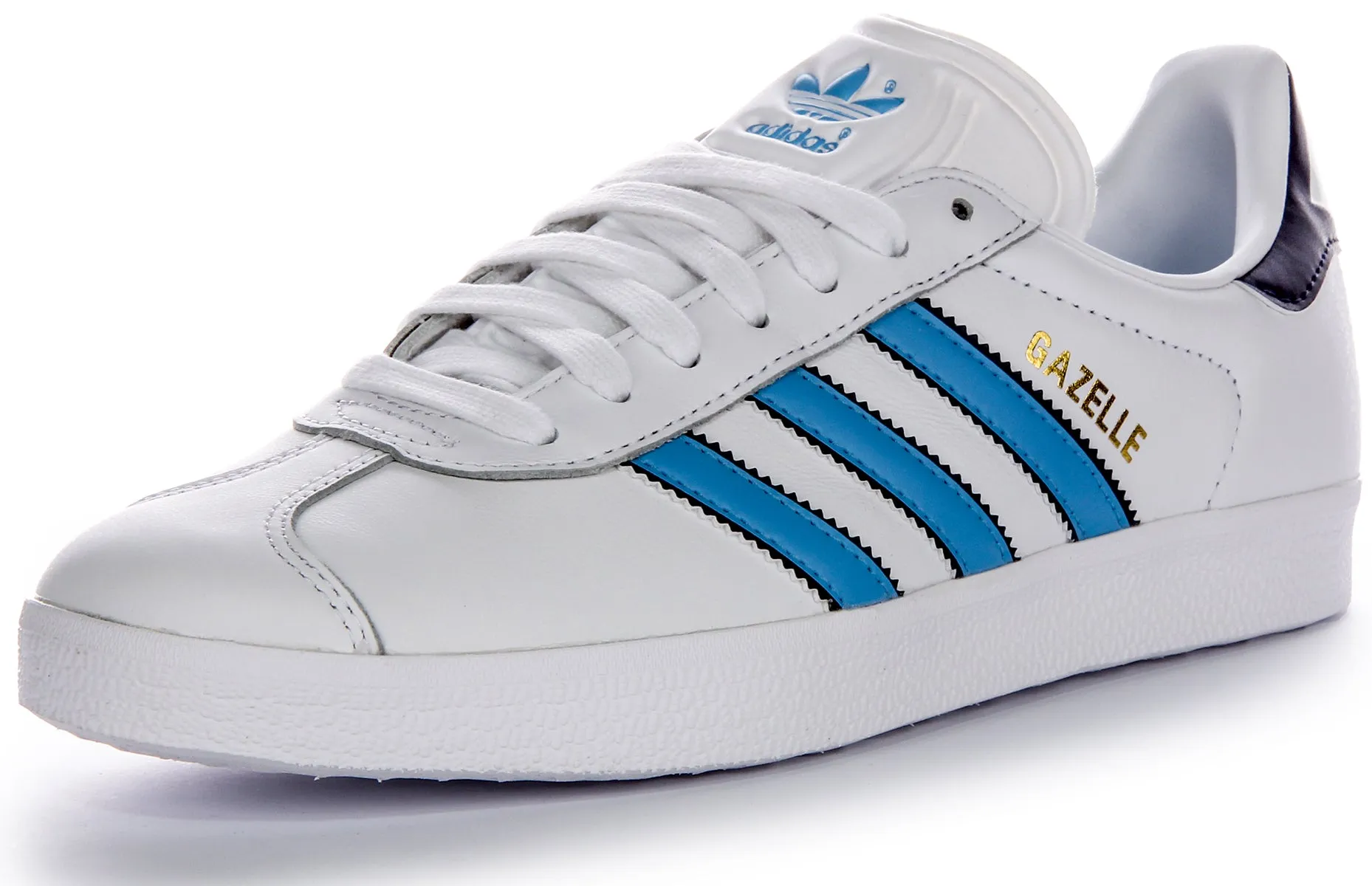 Adidas Gazelle Original in Weiß Blau für Herren Schuhe Adidas