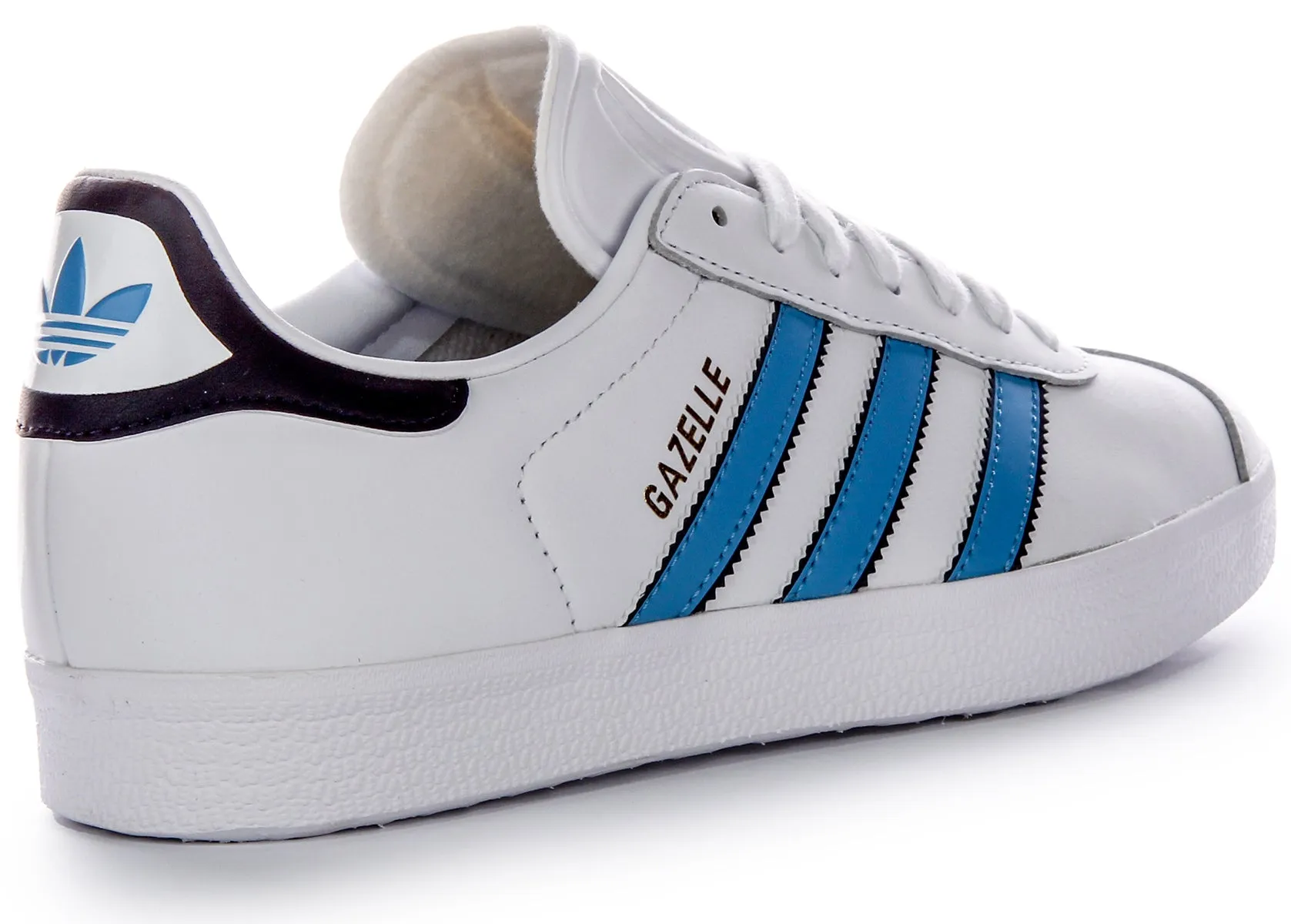 Adidas Gazelle Original in Weiß Blau für Herren Schuhe Adidas