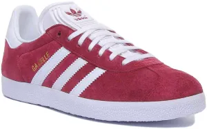 Adidas Gazelle Wildleder-Leder-Turnschuhe in Kastanienbraun für Herren Schuhe Adidas
