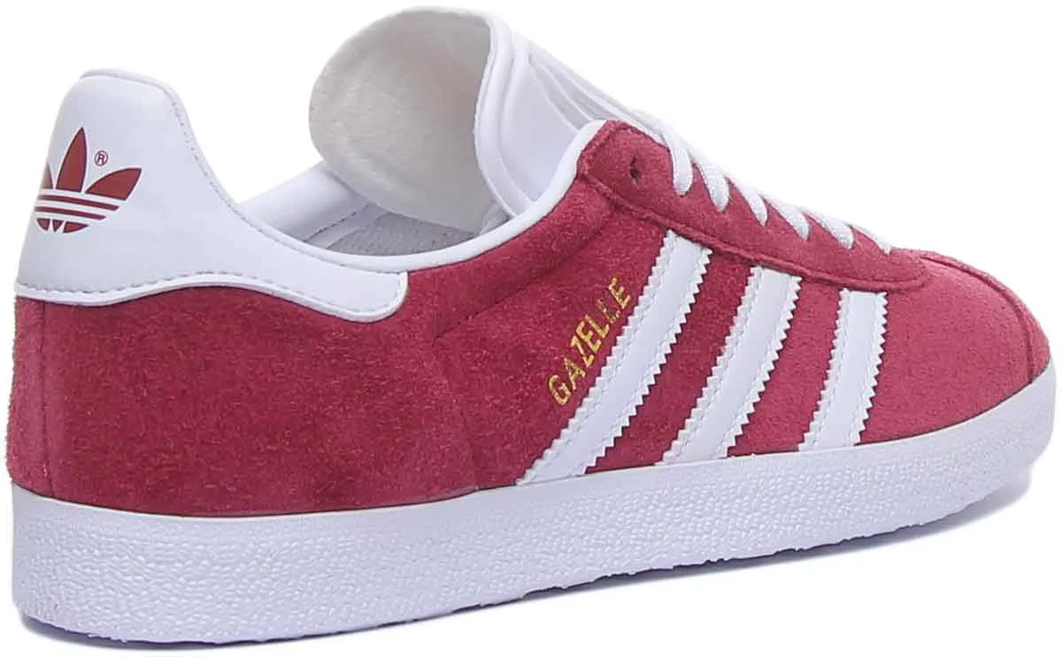 Adidas Gazelle Wildleder-Leder-Turnschuhe in Kastanienbraun für Herren Schuhe Adidas