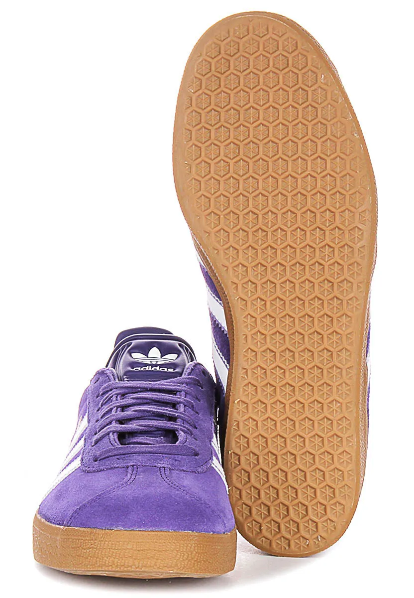Adidas Gazelle X Real Madrid in lila Schuhen Adidas