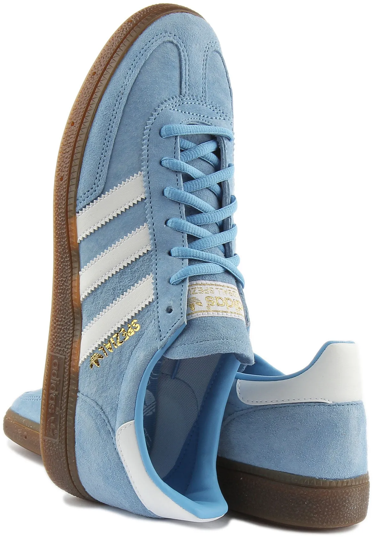 Adidas Handball Spezial in Hellblau Schuhe Adidas