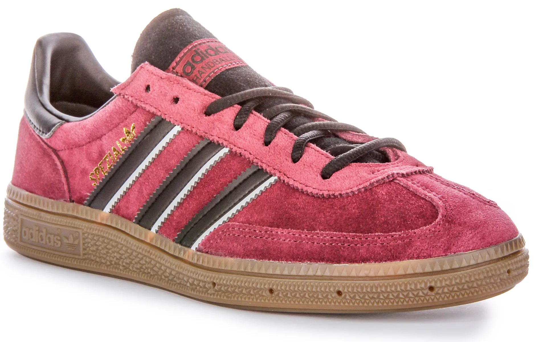 Adidas Handball Spezial in Weinrot Schwarz für Herren Schuhe Adidas