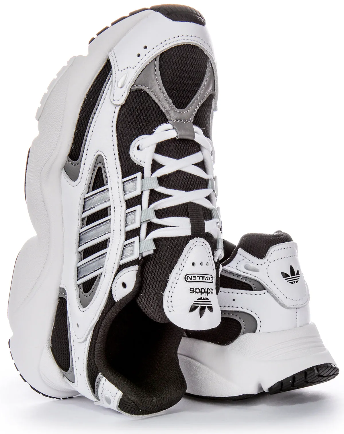Adidas Ozmillen in Weiß Schwarz für Herren Schuhe Adidas