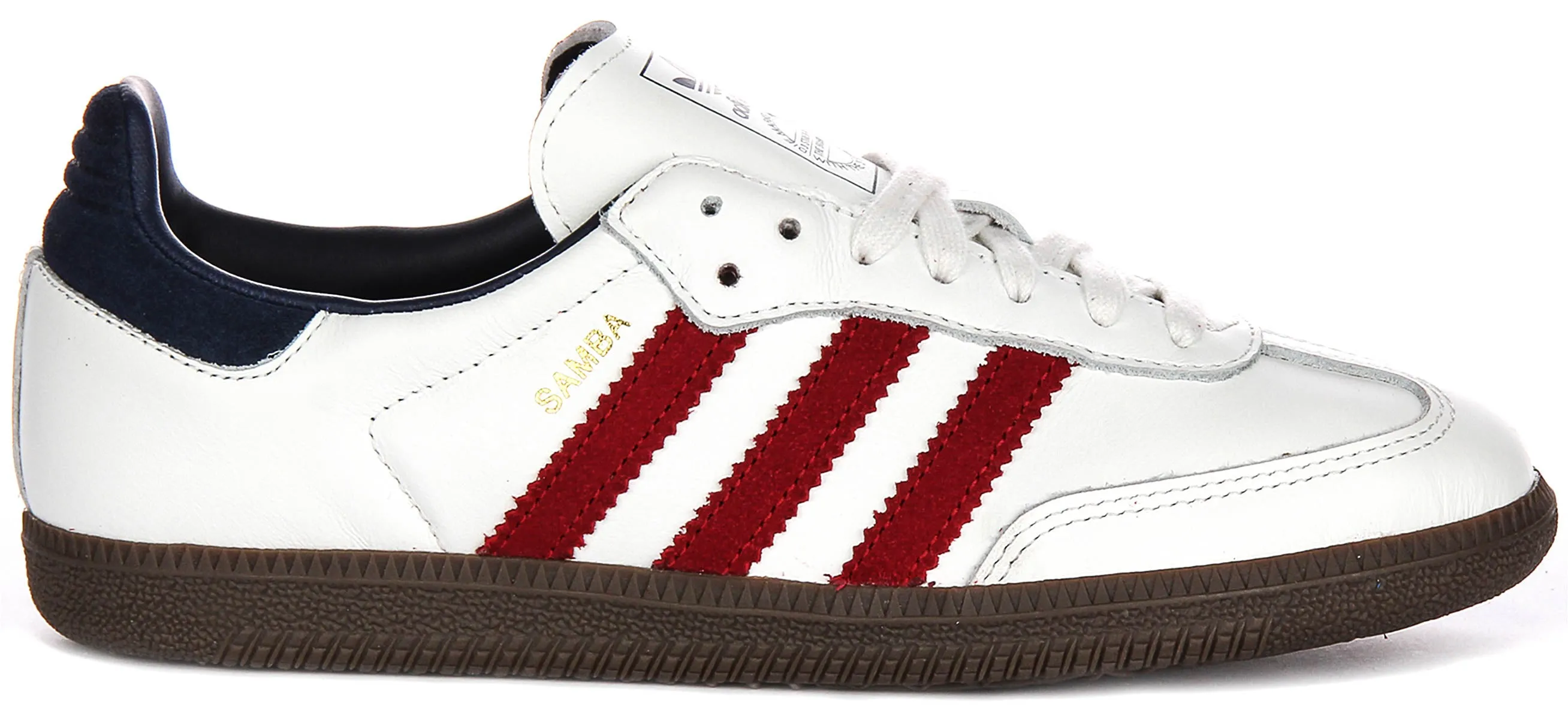 Adidas Samba OG in Weiß Rot Marine Schuhe Adidas