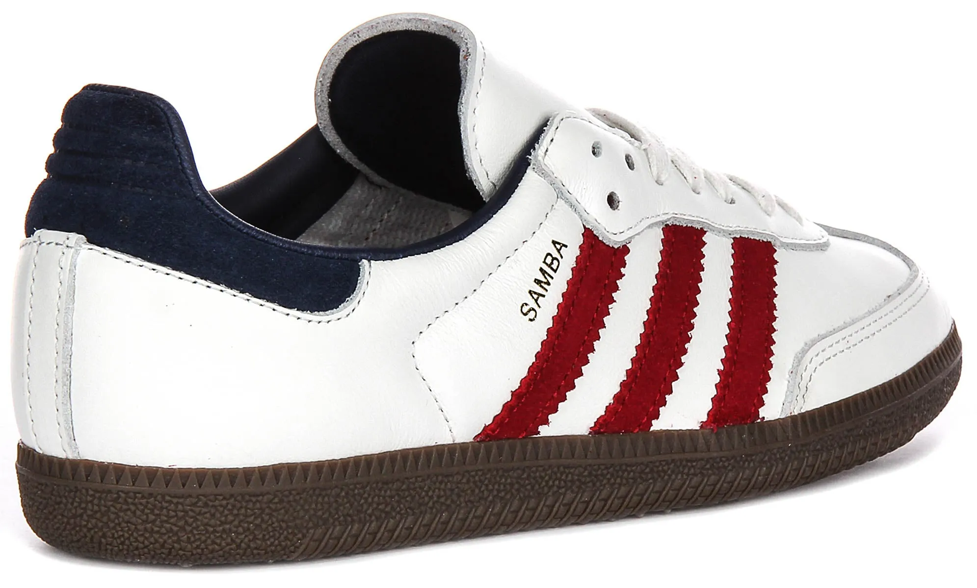 Adidas Samba OG in Weiß Rot Marine Schuhe Adidas