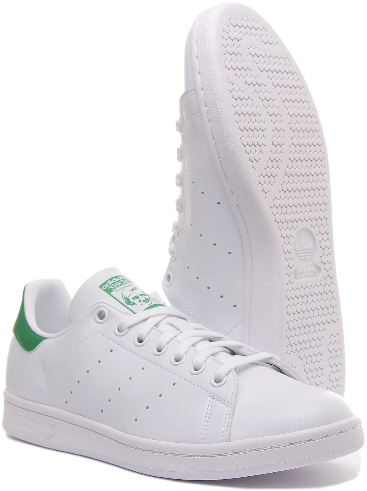 Adidas Stan Smith in Weiß Grün für Herren Schuhe Adidas