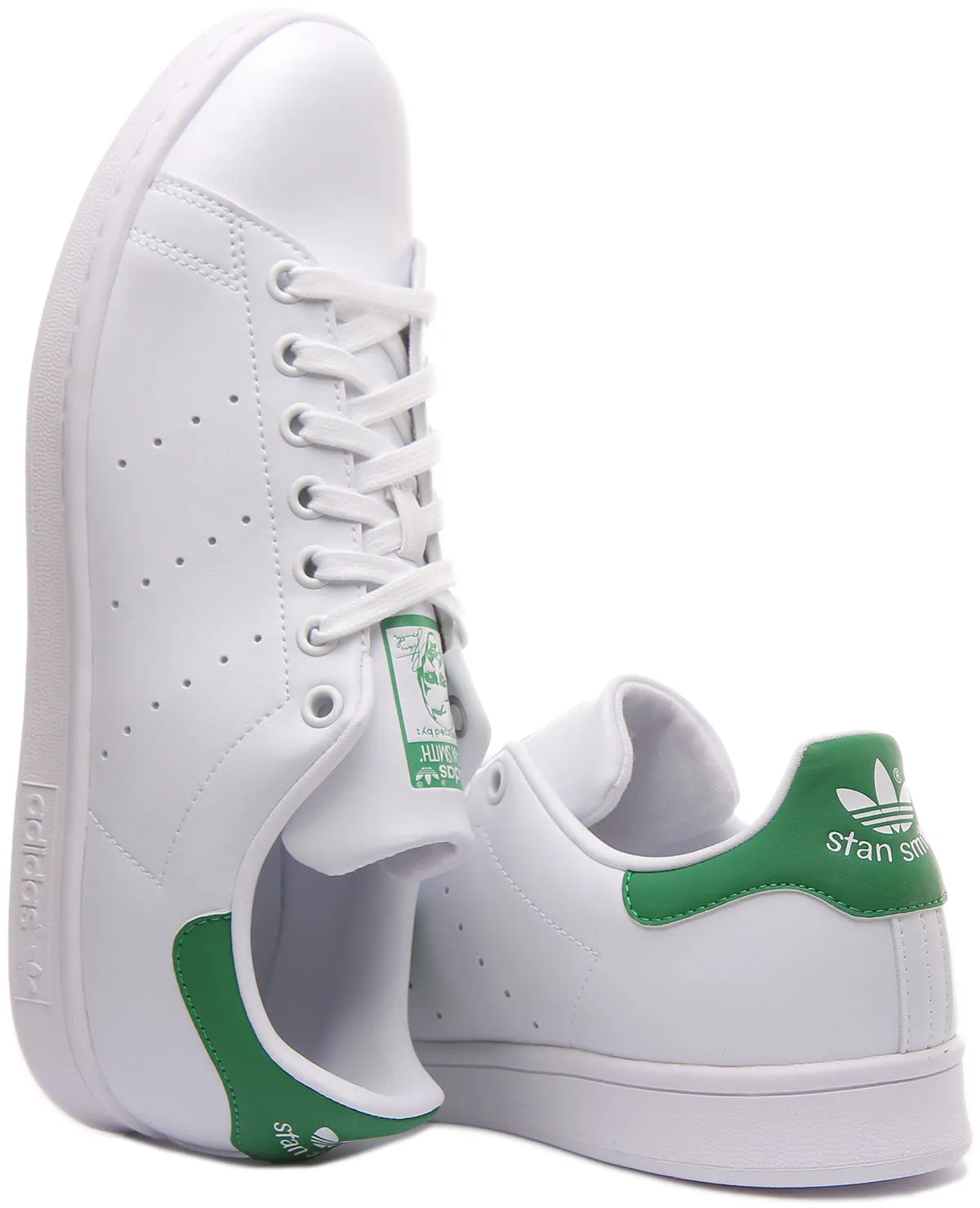 Adidas Stan Smith in Weiß Grün für Herren Schuhe Adidas