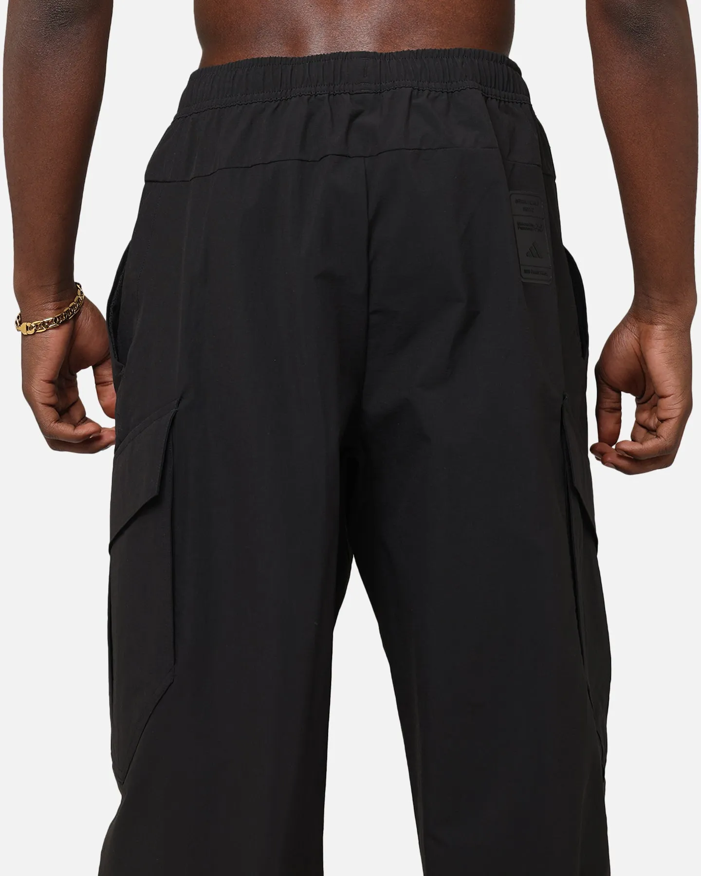 adidas x Mercedes-AMG PETRONAS Formel 1 F1 2025 Mechaniker Jogginghose Schwarz/Weiß
