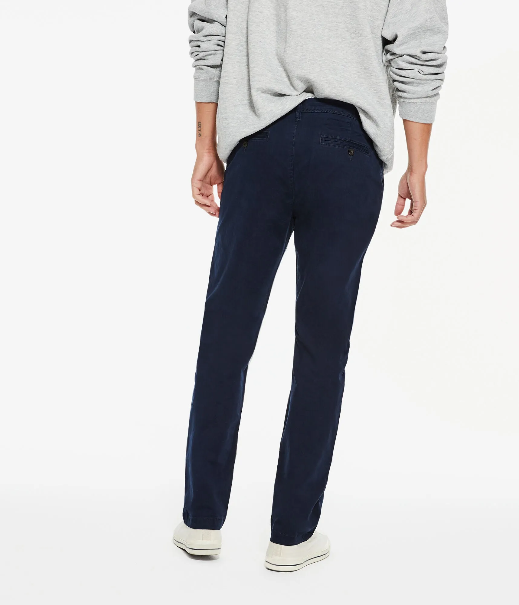 Aeropostale Herren Slim Straight Stretch Chinos