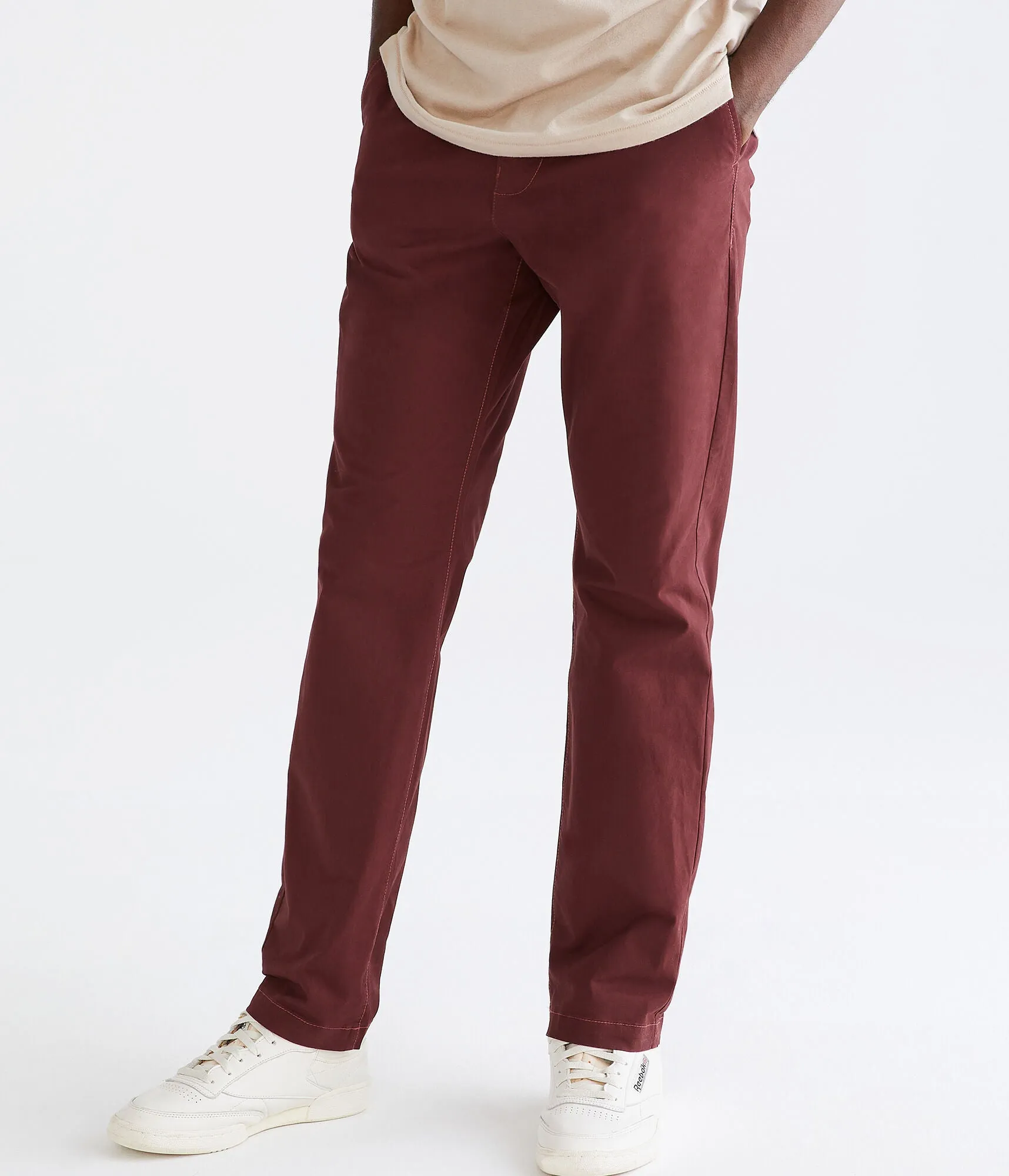 Aeropostale Herren Slim Straight Stretch Chinos