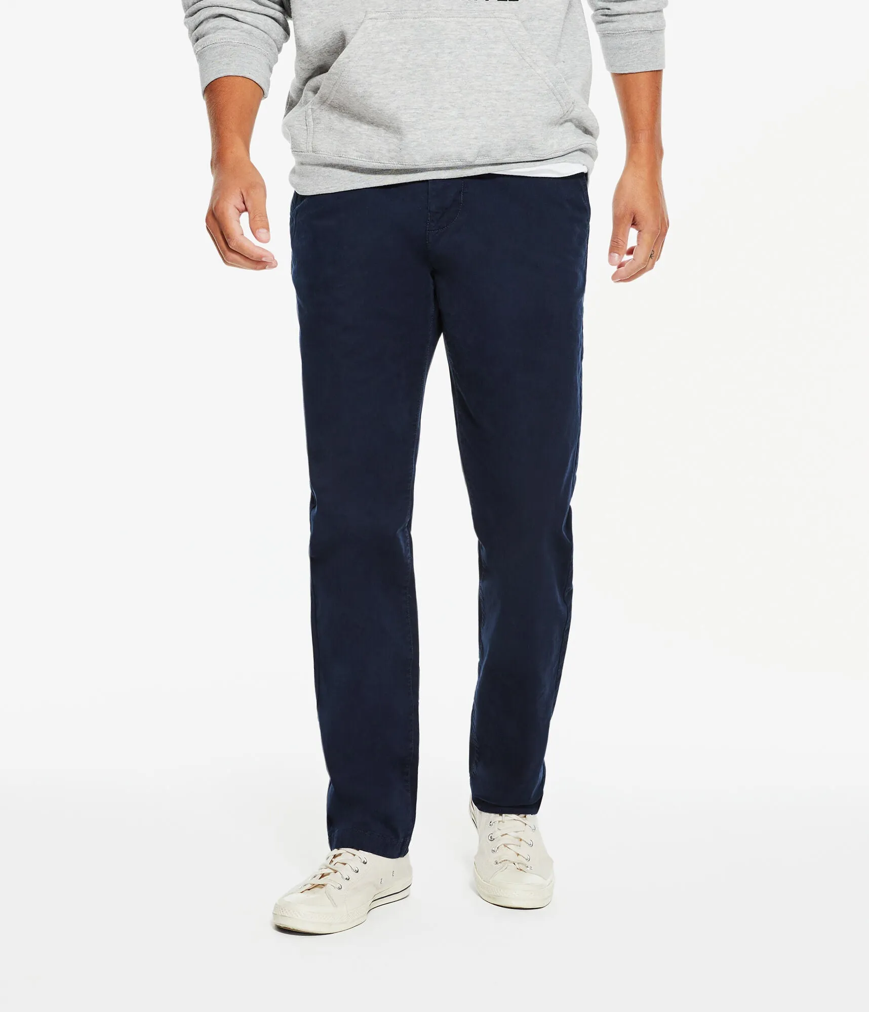 Aeropostale Herren Slim Straight Stretch Chinos