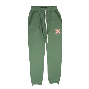 Amiri Watercolor Ma Sweatpant - Grün/Pfirsich
