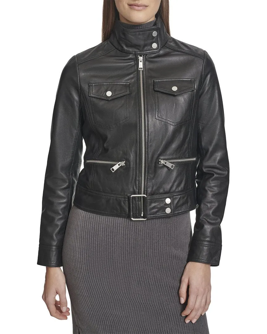 Andrew Marc Vicki Lederjacke