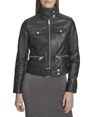 Andrew Marc Vicki Lederjacke