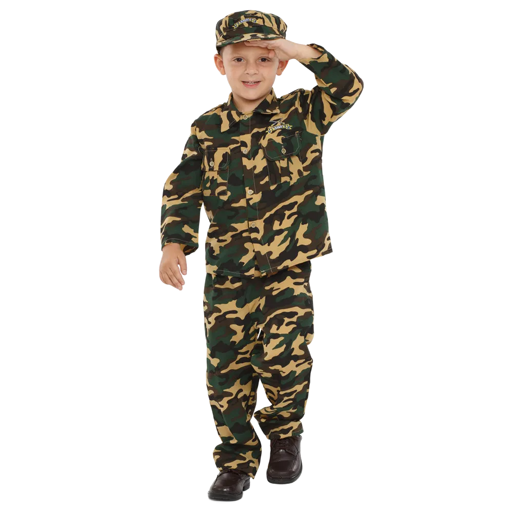 Armee-Kostüm für Kinder - Kids Babykids_Dress-Up-America