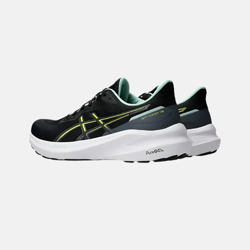 Asics GT-1000 13 Herren Laufschuhe - Schwarz/Sicherheitsgelb Asics Schuhe