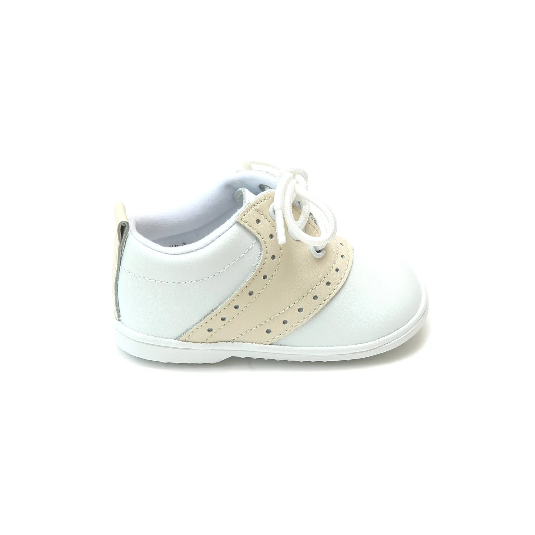 Austin Beige Leder Sattel Oxford Schuh - Babys & Kleinkinder Babykids_Angel