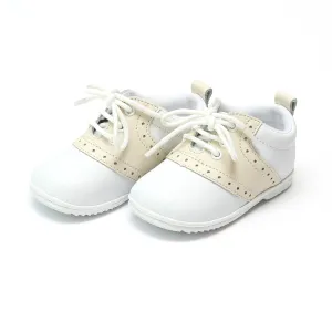 Austin Beige Leder Sattel Oxford Schuh - Babys & Kleinkinder Babykids_Angel