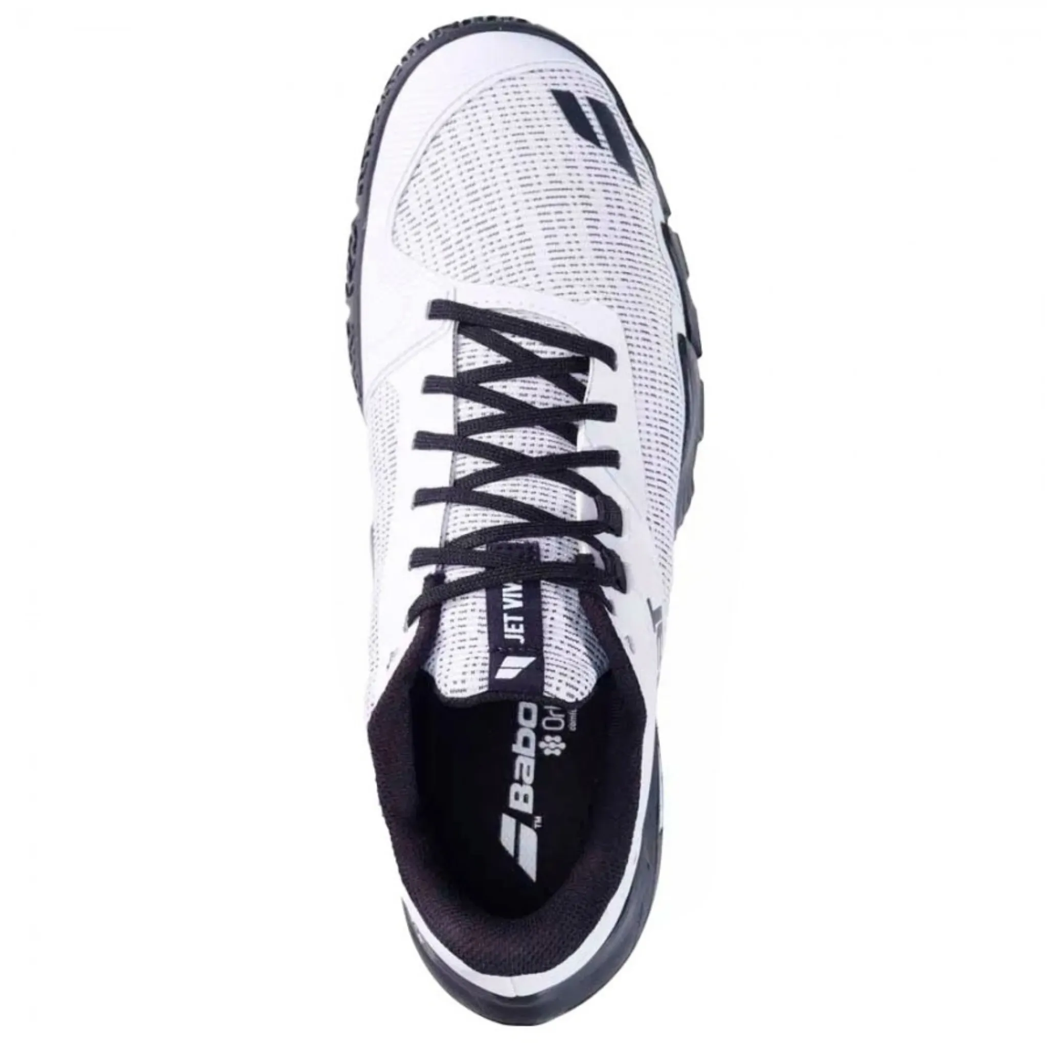Babolat Jet Viva Herren Weiß Schwarz 2025 Padel Schuhe
