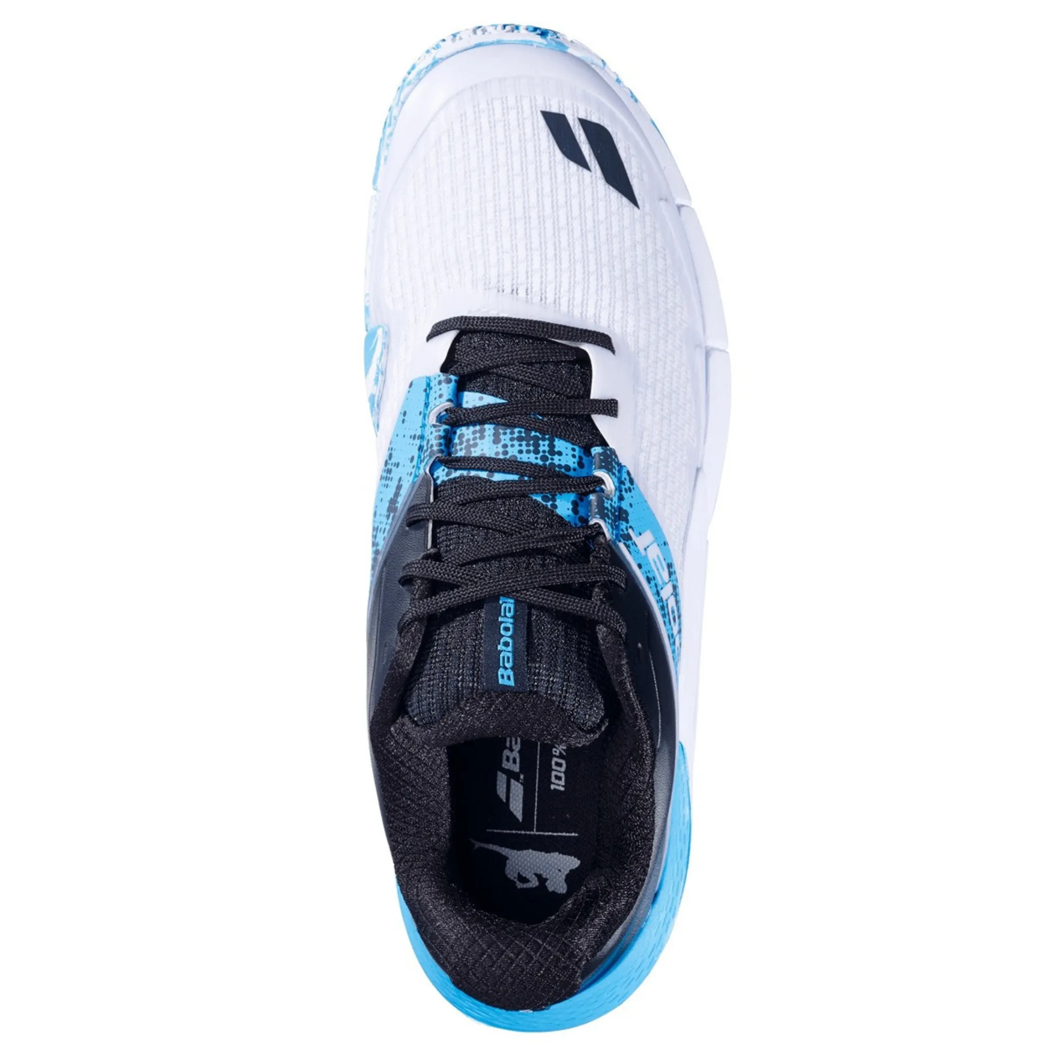 Babolat Movea 2 Herren Weiß Blau 2025 Padel Schuhe