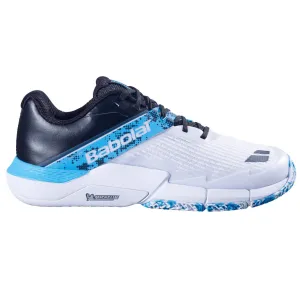 Babolat Movea 2 Herren Weiß Blau 2025 Padel Schuhe
