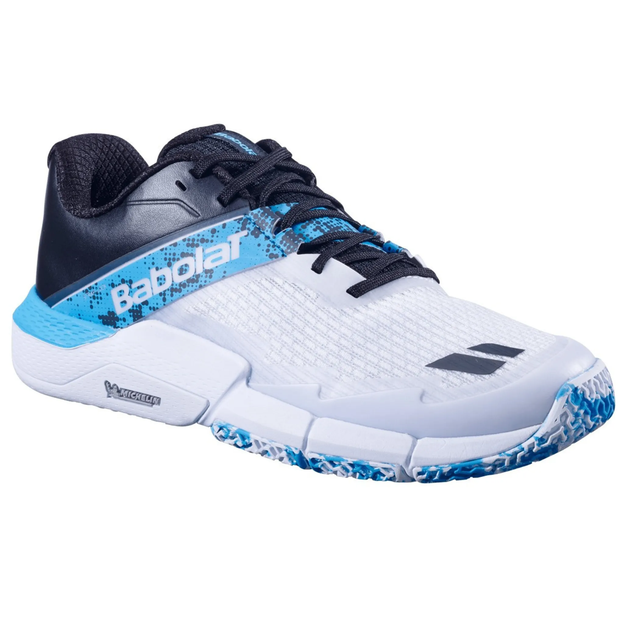 Babolat Movea 2 Herren Weiß Blau 2025 Padel Schuhe
