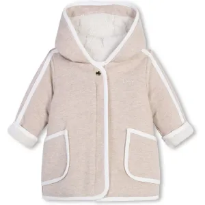 Bio-Baumwoll-Faux-Mantel für Baby-Mädchen