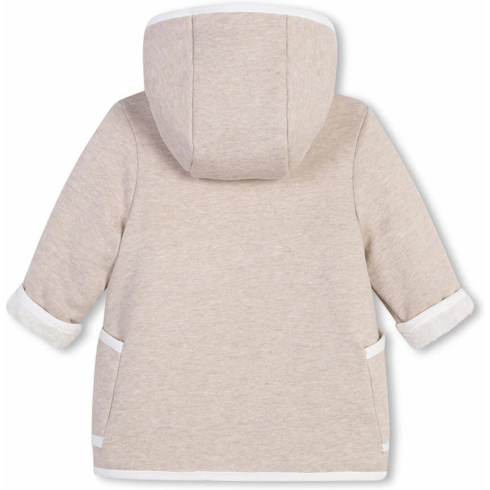 Bio-Baumwoll-Faux-Mantel für Baby-Mädchen