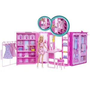Barbie® Fashion Fun Traumschrank mit Puppe Barbie