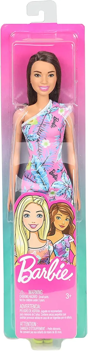 Barbie Puppen Barbie Schönes Rosa Blumenkleid von Mattel GHT25
