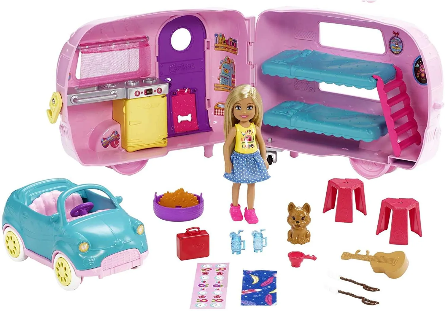 Barbie Spielzeug Barbie Club Chelsea Camper