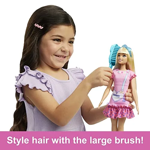 Barbie Puppen Barbie Meine erste Barbie Malibu Blondine Modepuppe (HLL19)