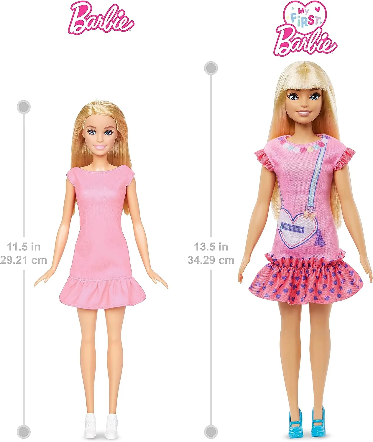 Barbie Puppen Barbie Meine erste Barbie Malibu Blondine Modepuppe (HLL19)