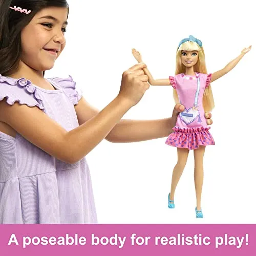 Barbie Puppen Barbie Meine erste Barbie Malibu Blondine Modepuppe (HLL19)